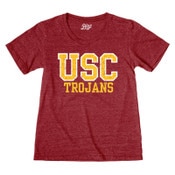 USC Trojans Women's Cardinal Tri-Blend T-Shirt
